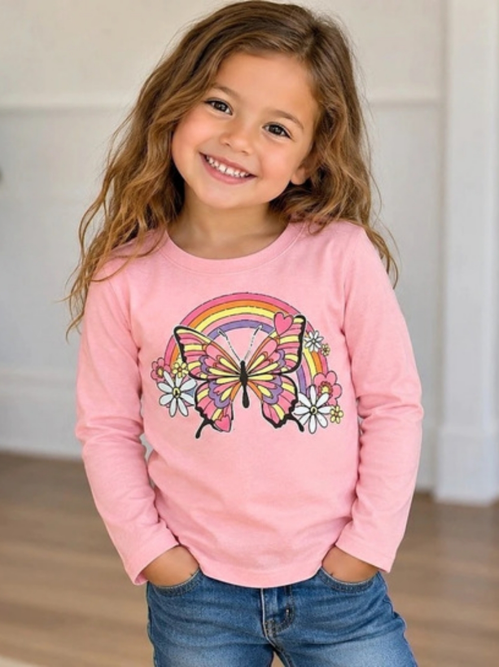 365 Kids 🐰 Garanimals Kids Long Sleeve Graphic Tee Bundle 🐕Size 4 X 4 Shirts